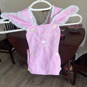 Pink Bunny Kids One Piece Bodysuit